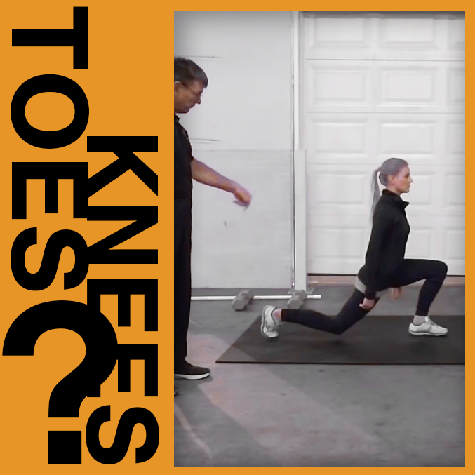 Knees in Front of the Toes?