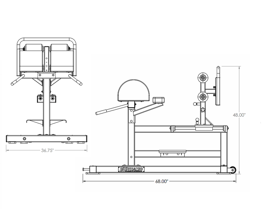 LINEAR GHD W/KNEE PAD