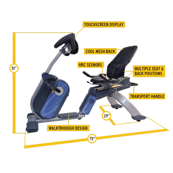 Body-Solid - B5 Recumbent Bike