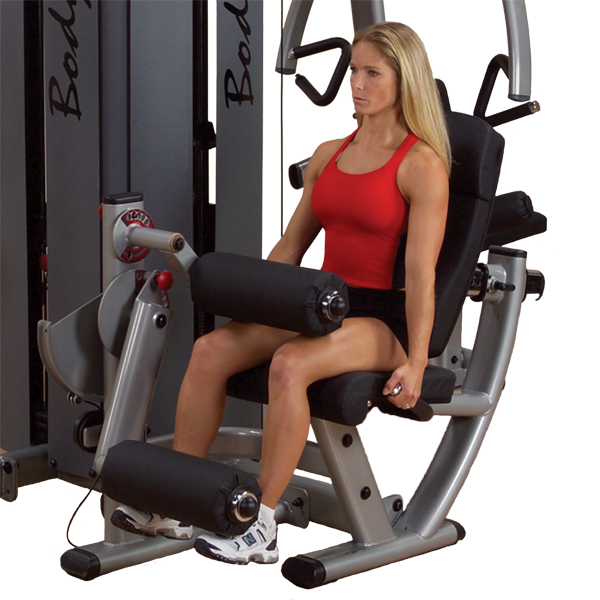 Body-Solid - DUAL LEG EXTENSION-STATION, DGYM 210LB STACK