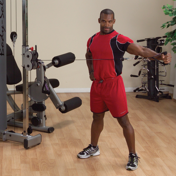 Body-Solid - Dual Cable Column-Machine, FREESTANDING W STACK