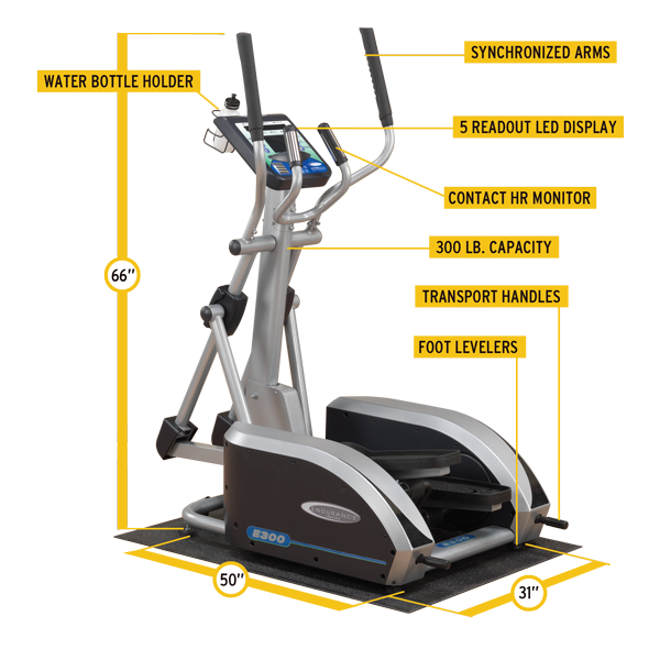 Body-Solid - ENDURANCE ELLIPTICAL FS