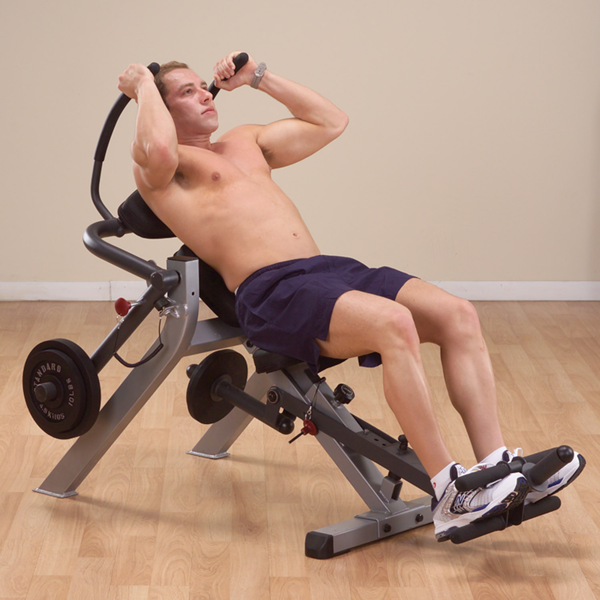 Body-Solid - Ab Crunch Bench Seated – Weight Room Equipment