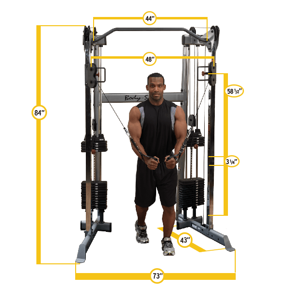 Body-Solid - Compact Functional Training Center GDCC210