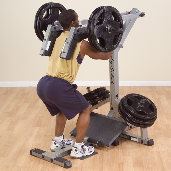Body-Solid - Leverage Squat/Calf Machine