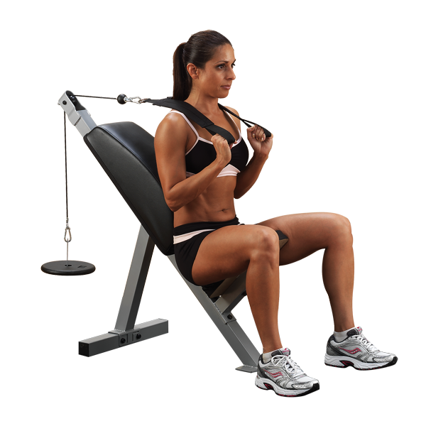 Body-Solid - Powerline Ab Crunch, Tricep Bench
