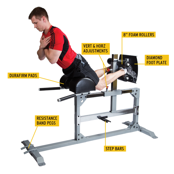 Body-Solid - PCL Glute Ham Machine