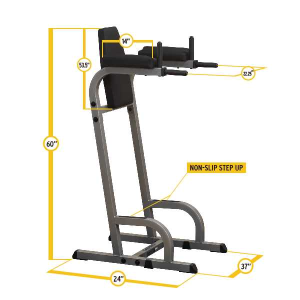 Body-Solid - Vertical Knee Raise, GVKR60