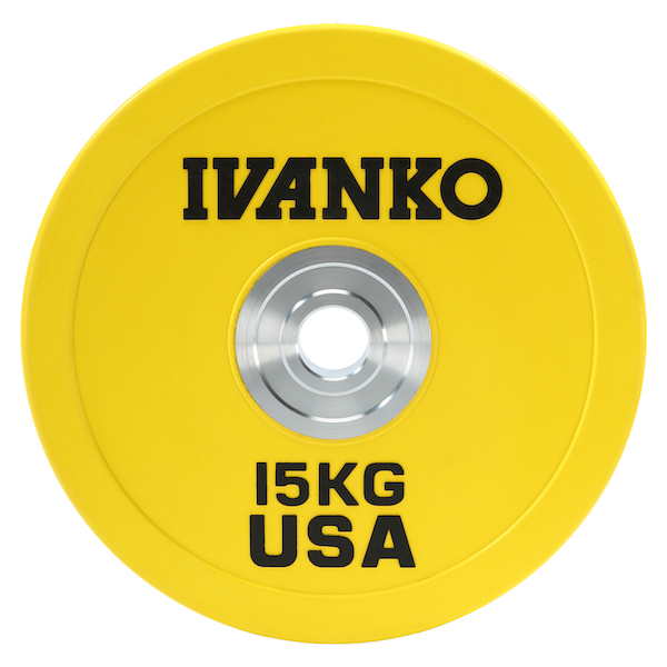OBPX Olympic Bumper Plate, Heavy-Duty, Color