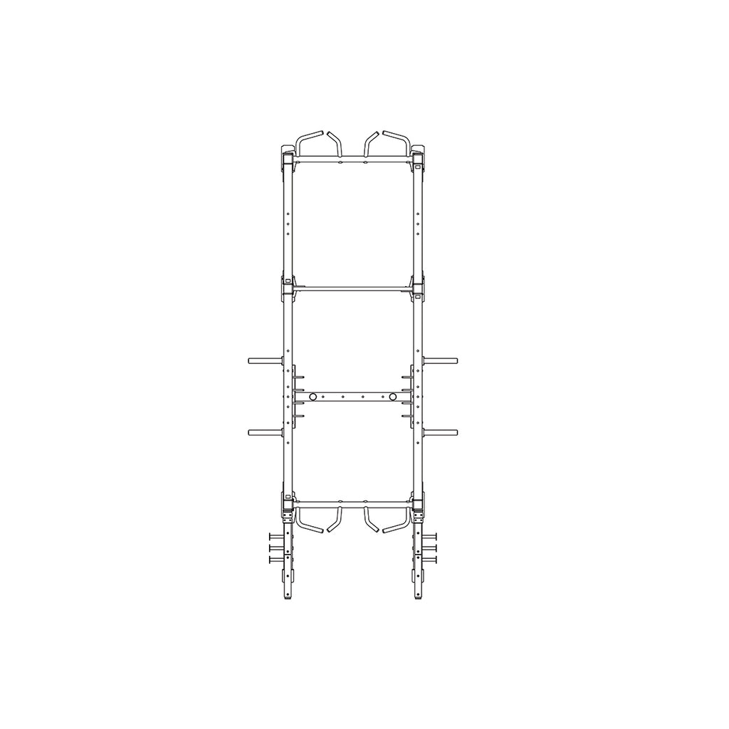 Torque X-SIEGE - 4 X 10 Foot Siege Storage Combination Rack - X1 Package