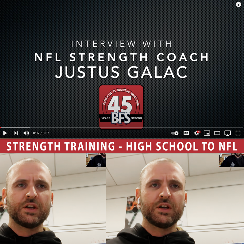 NFL Strength Coach Justus Galac
