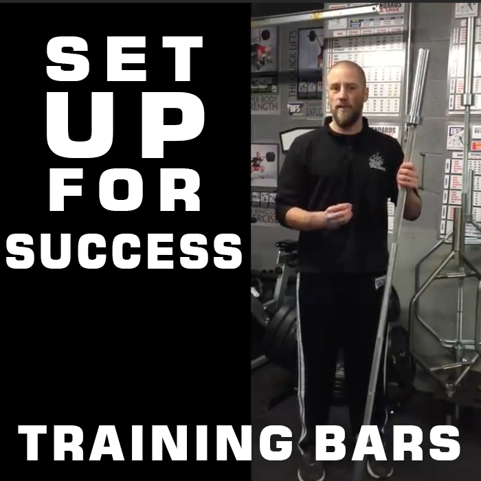 Training Bars Set You Up For Success