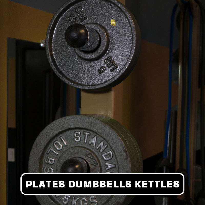 Bumpers / Plates /  Dumbbells / Kettlebells