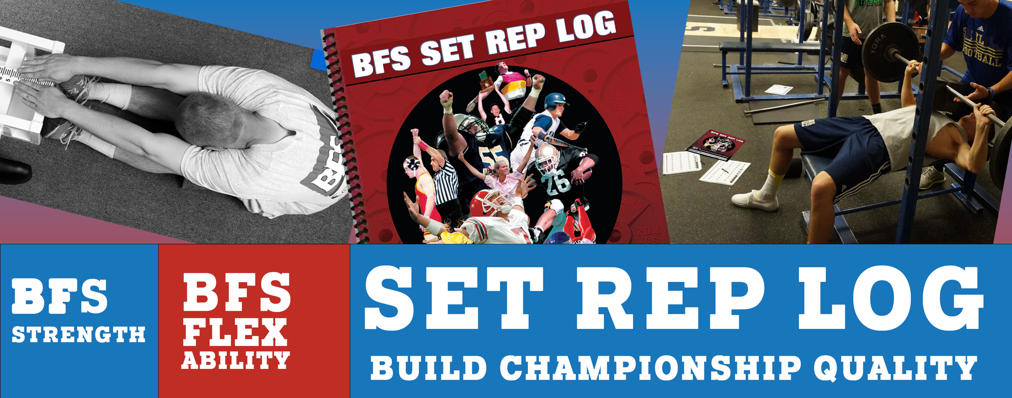 BFS 40 Years Strong Weight Room Equipment Bigger Faster Stronger