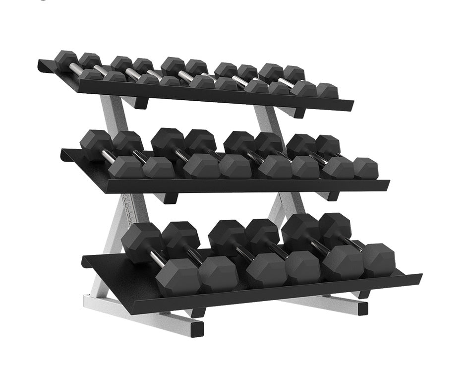 3-Tier Dumbbell Weight Rack