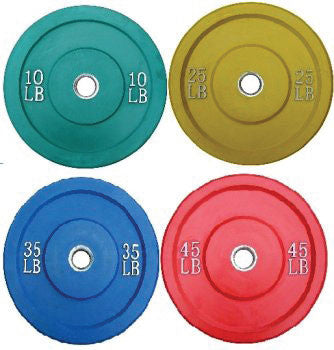 Economy Solid Rubber Bumpers (Colored)