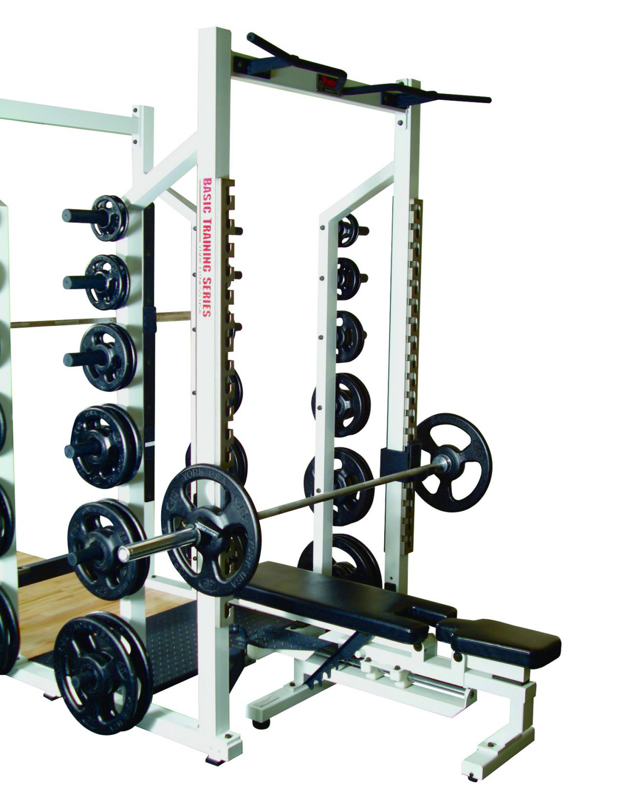 ST Double Half Rack - York – Weight Room Equipment | Bigger Faster Stronger