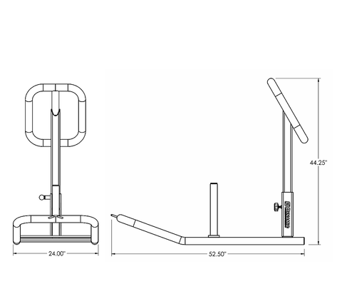 Accell Sled - Hi-Lo Training w/ Adjustable Handle
