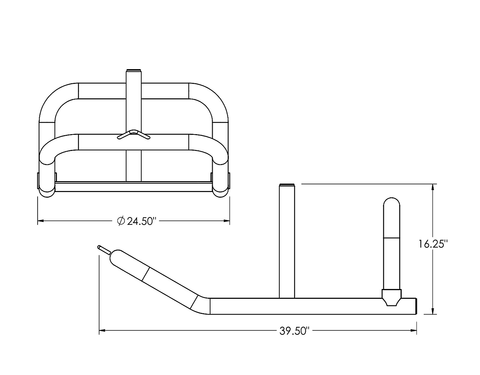 Accell Sled - Compact Power Single Hook