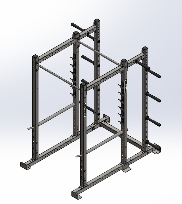 Titan G2 Hybrid 8' Power Rack