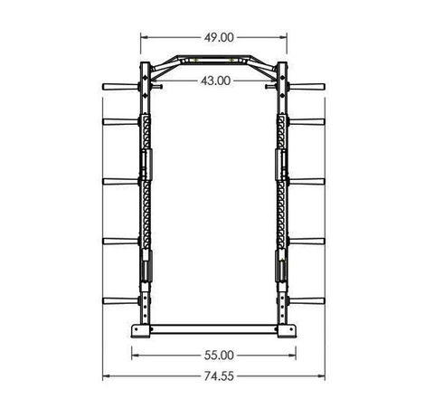 Ultra Pro 8' Power Rack