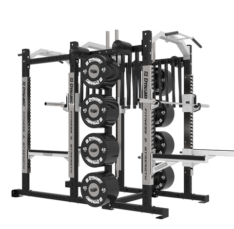 Ultra Pro 8' Power Rack/Half Rack Combo Single Storage Post