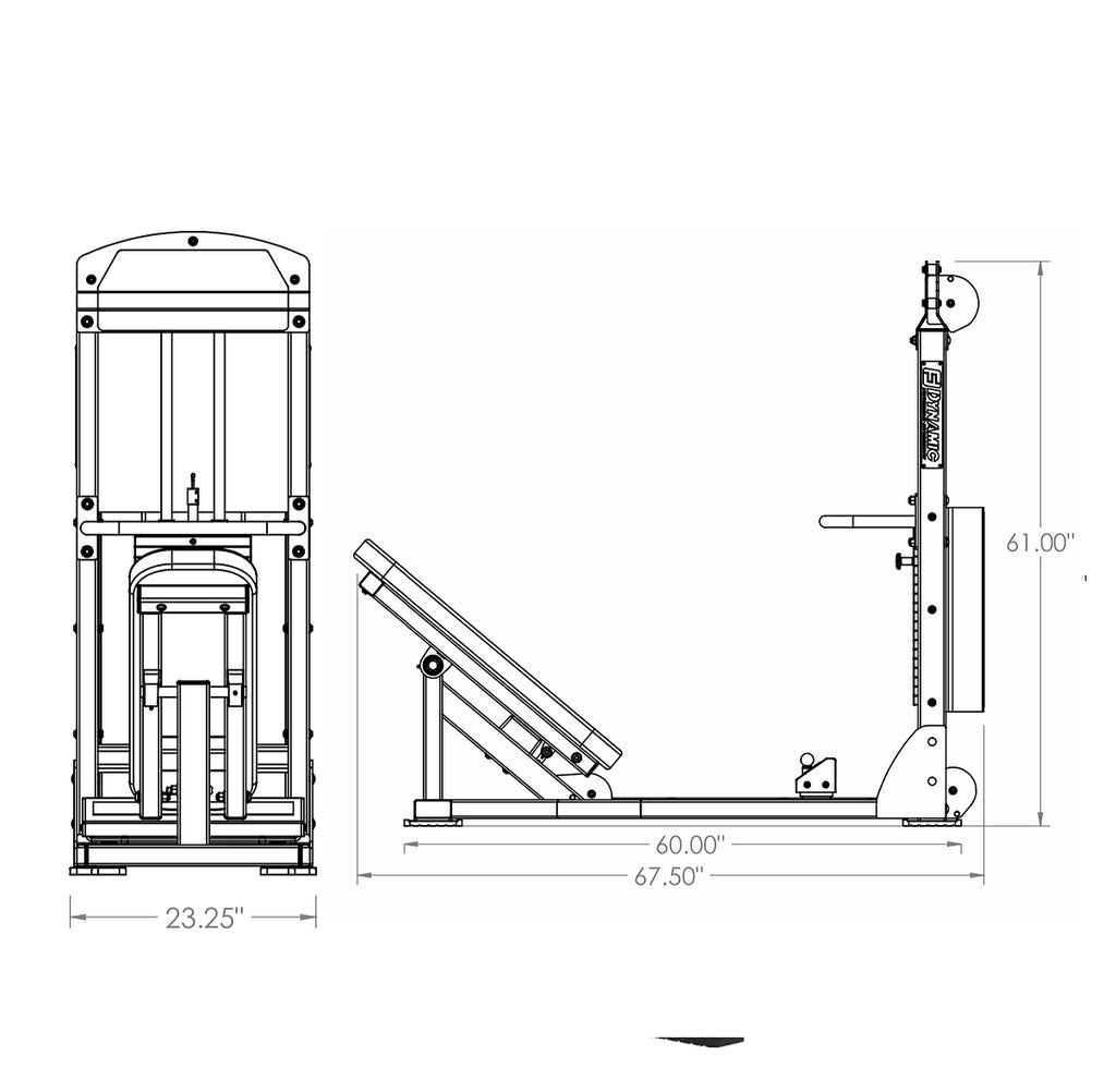G-Max Glute Bridge - 200Lb Stack