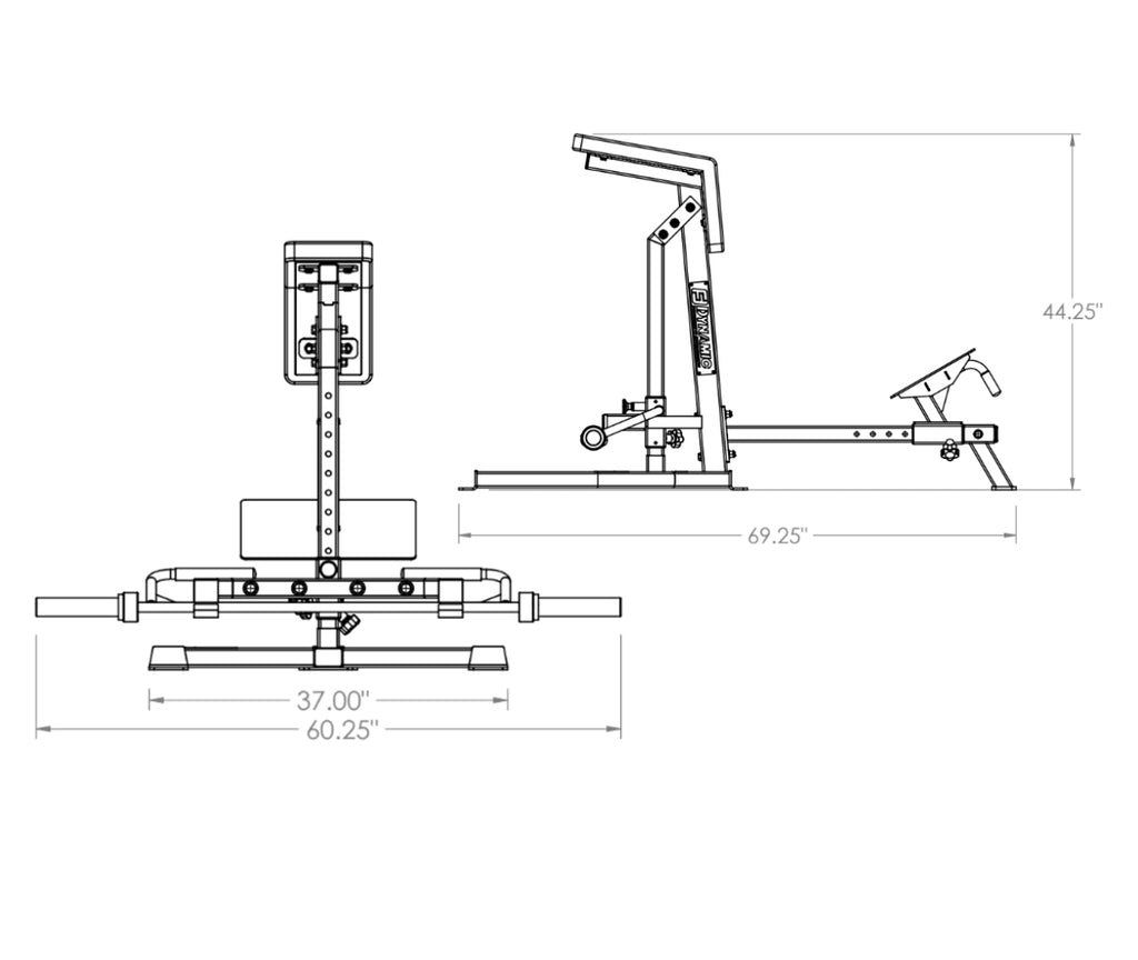 Ultra Pro Angled Row Bench