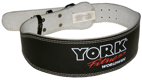 Padded Weight Lifting Belt - York