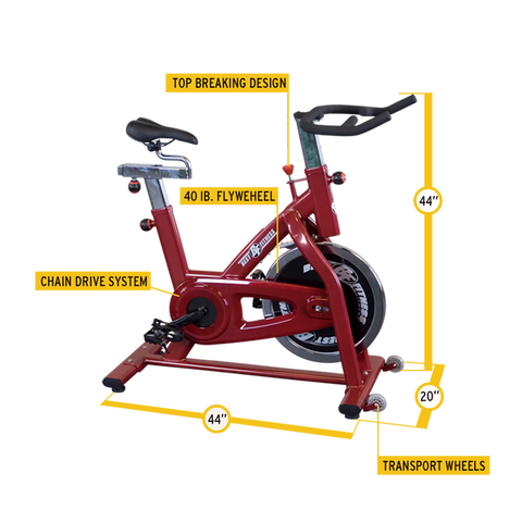 Indoor Bike Bladez Fitness Fusion Gs Ii Stationary Bike Fusion