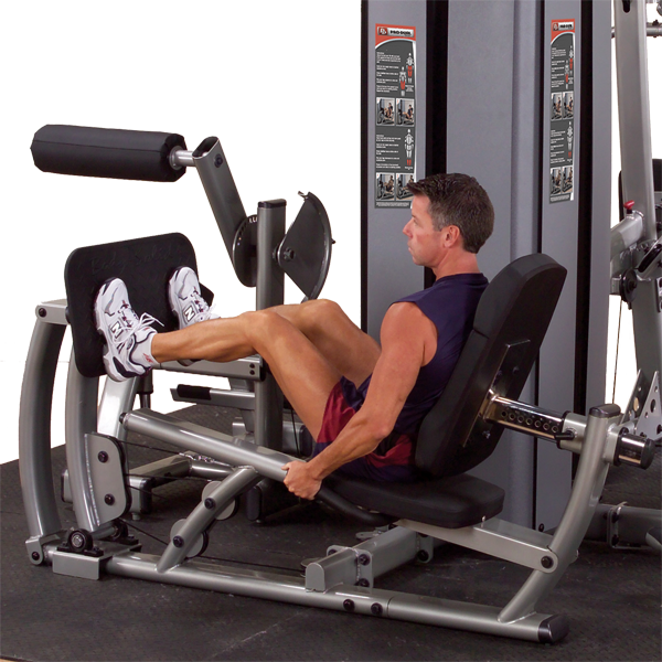 Body-Solid - Dual Leg/Calf Station, DGYM W STACK