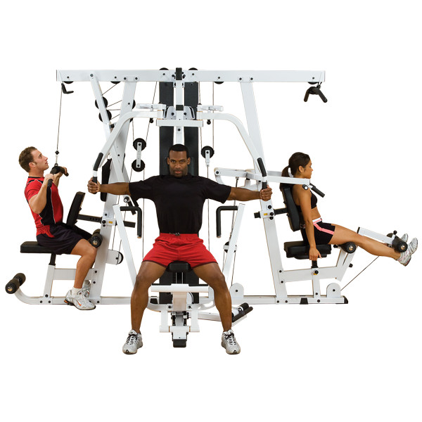 Body-Solid - 3-4 stack full commercial gym, EXM4000S