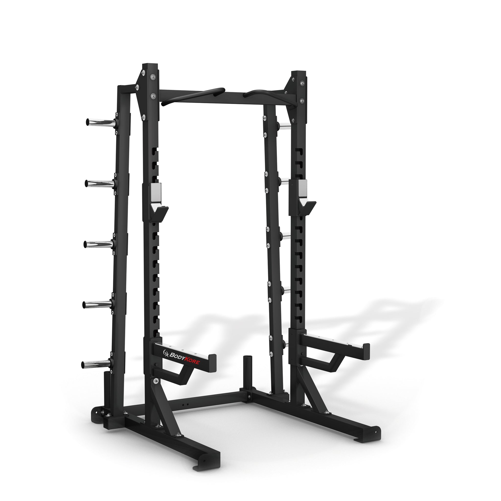 BodyKore Signature Series Military Half Rack Weight Room