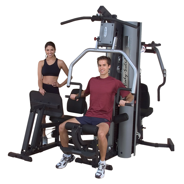 Body Solid 2 Stack Light Commercial Gym G9S Weight Room Equipment Bigger Faster Stronger