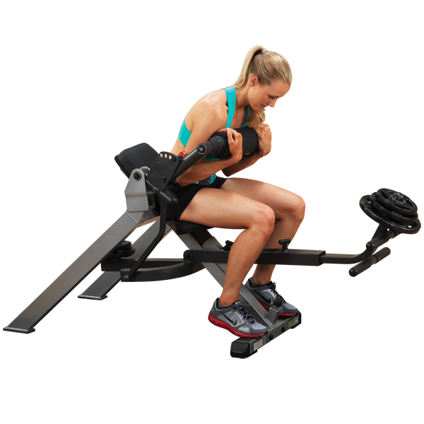 Body Solid Synchronized Ab Crunch Bench Seated
