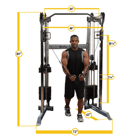 Body-Solid - Compact Functional Training Center GDCC210