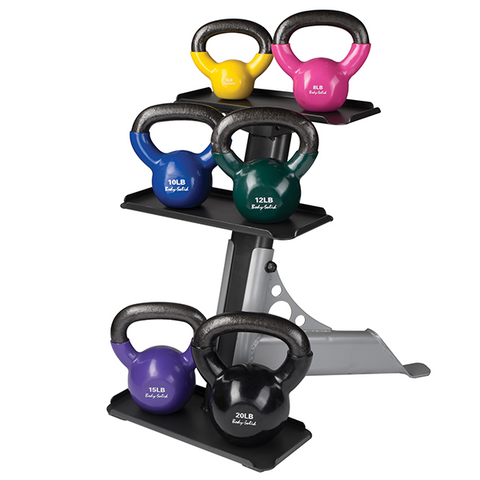 Body-Solid - Compact Kettlebell Rack