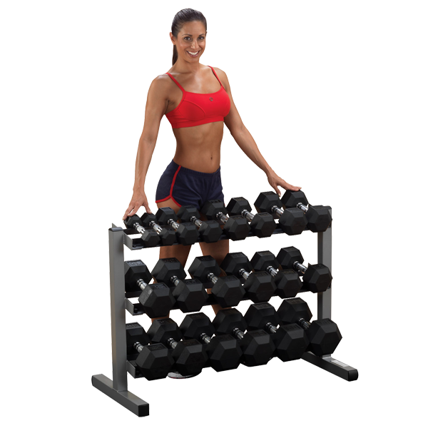 Body-Solid - Dumbell Rack, 3 tier Horizontal