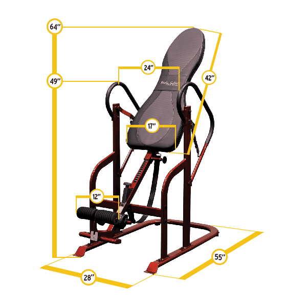 Body-Solid - BODY SOLID INVERSION TABLE