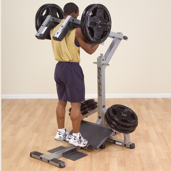 Body-Solid - Leverage Squat/Calf Machine