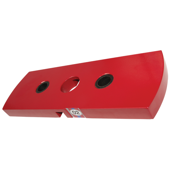 Body-Solid - PREMIUM RED STEEL WEIGHT STACK 50LBS, 5 X 10LB PLATES