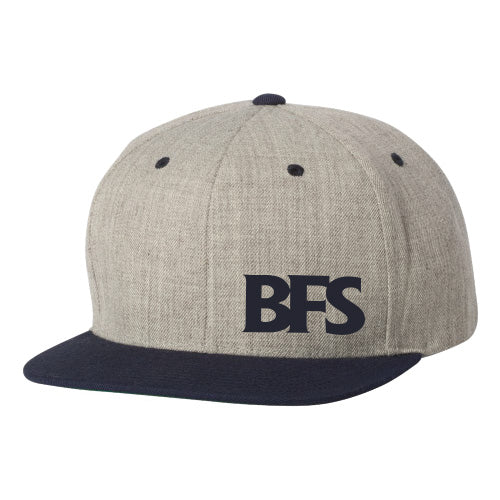 BFS Wool Blend Flat Bill Snapback Cap