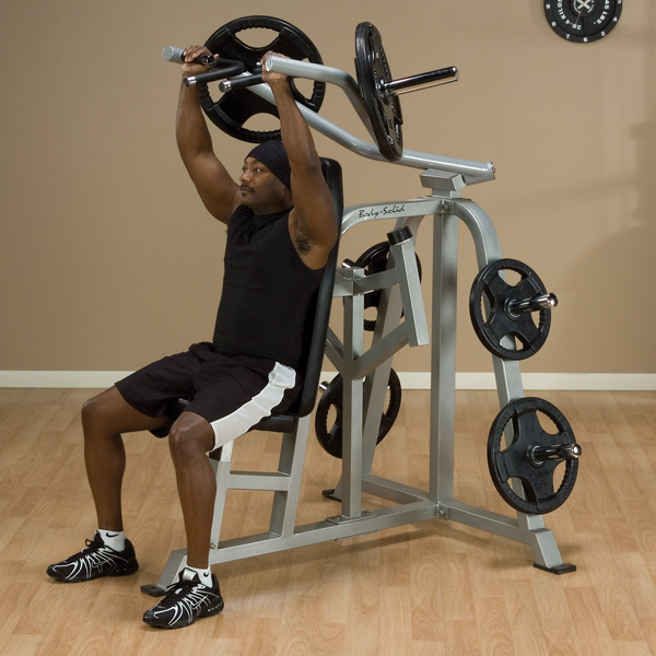 Body Solid PCL Leverage Shoulder Press Weight Room Equipment Bigger Faster Stronger