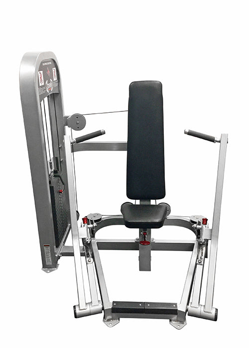 Lateral chest press cheap machine