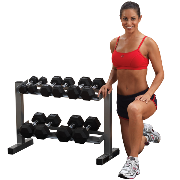 Body-Solid - Powerline Dumbbell Rack