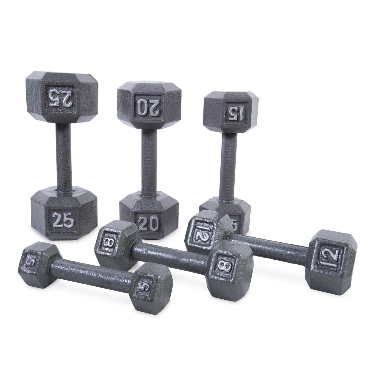 Cast Iron 20lbs Dumbbells Barbell Weight Set CAP Barbell Cast Iron