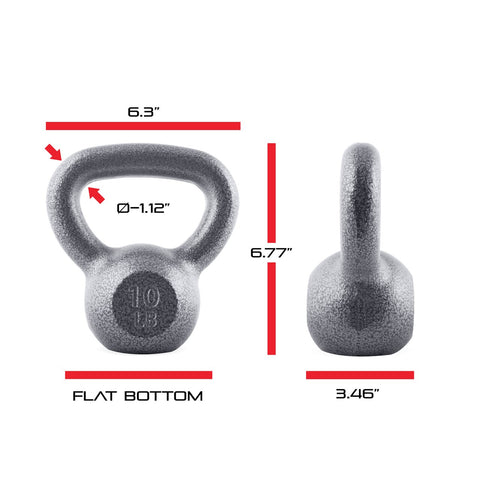 GRAY CAST KETTLEBELL