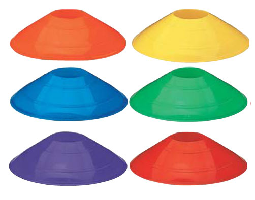 Rainbow Half Cones Set of Six