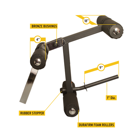 Body-Solid - 6 Roller Leg Developer