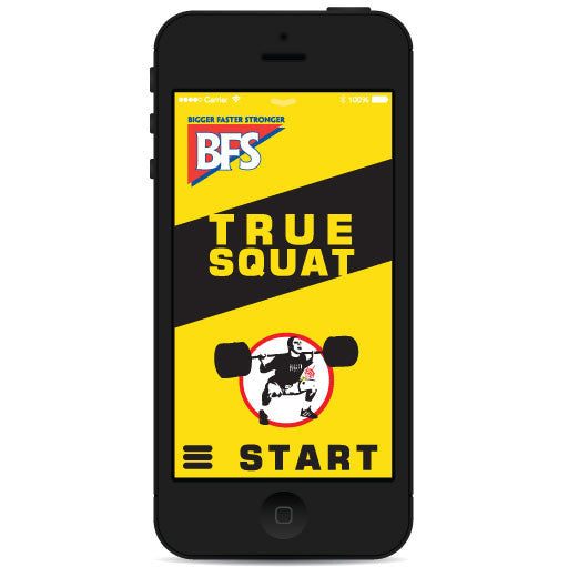TrueSquat Smart Phone App